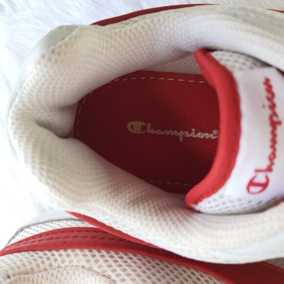 Champion Walking / Running Shoes White/red Vintage - Picture 9 of 16